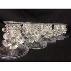Plastic Candle Holders Sweet 15 Decorations Silver